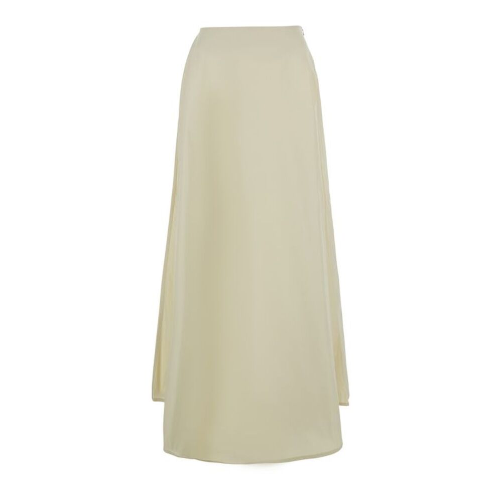 Tagliatore Women Women's White Tech Fabric Skirt